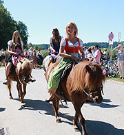 Leonhardi Fahrt Siegertsbrunn (©Foto: Martin Schmitz)